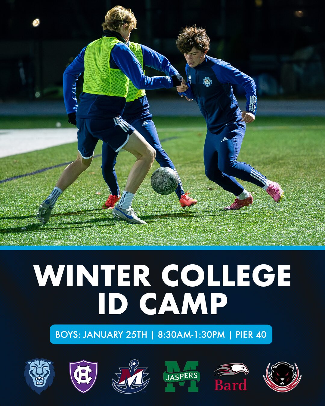 Boys winter college ID camp