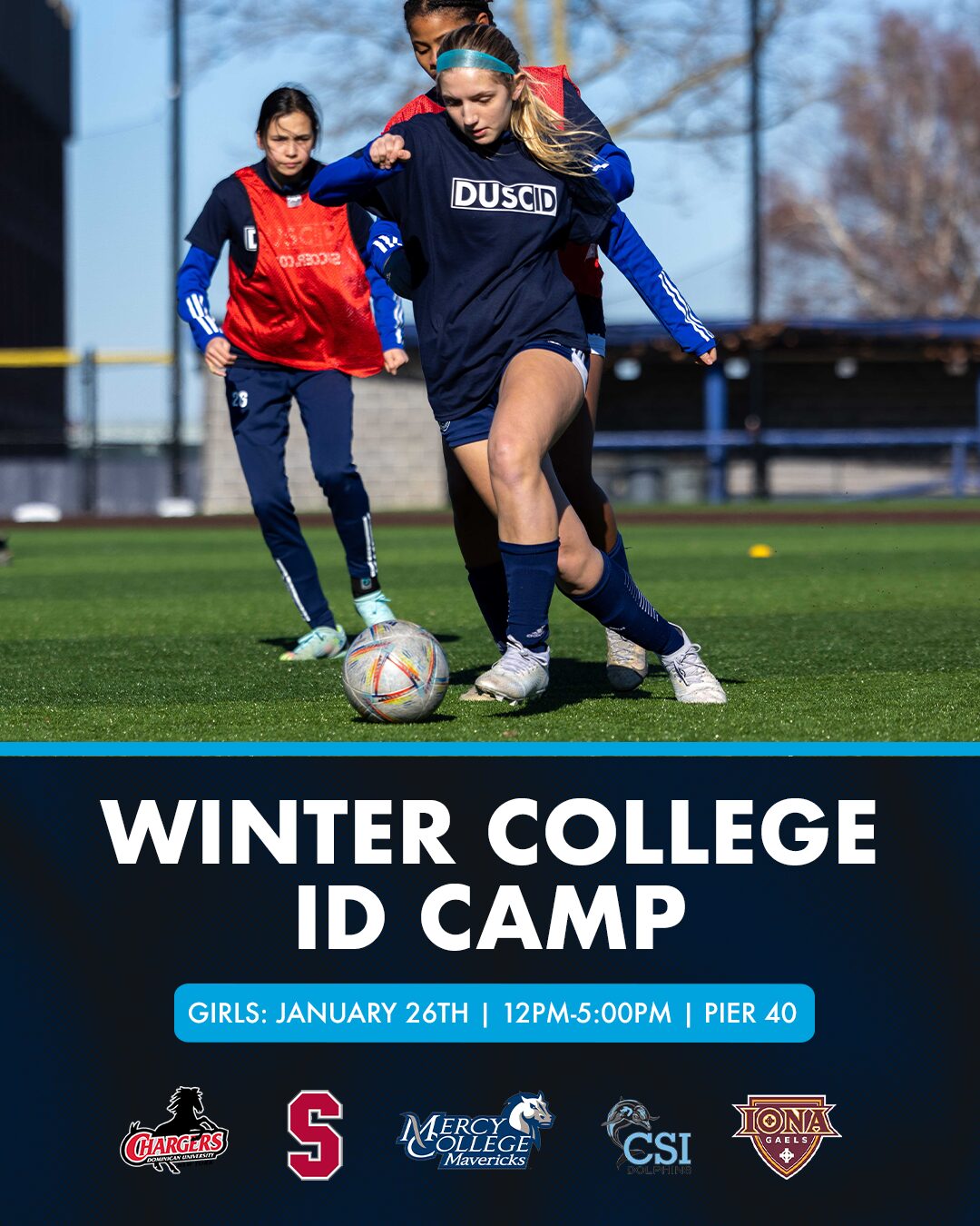 Girls winter college ID camp